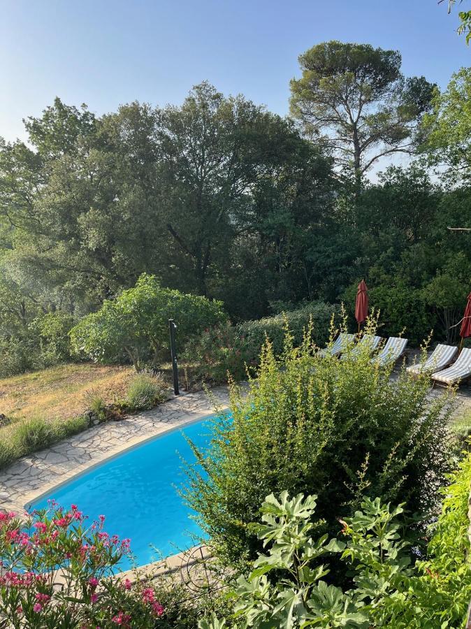 La Parenthese Du Var - Gite Avec Grande Terrasse Vue Sur Piscine Saint-Antonin-du-Var Exteriör bild