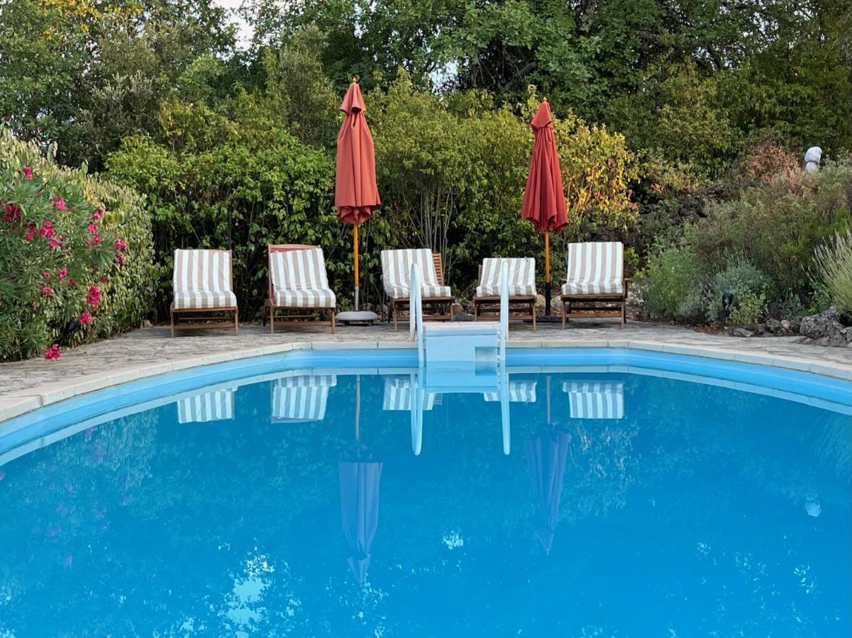 La Parenthese Du Var - Gite Avec Grande Terrasse Vue Sur Piscine Saint-Antonin-du-Var Exteriör bild